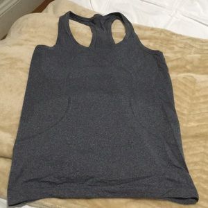 Size 8 grey swiftly racer back tank